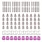 Amico Electric 100 Pilot Arc Plasma Cutter Consumables 40-Nozzles 40-Electrodes 10-Cups 10-Guide for CUT-50HF/60HF AG60HF-100 - alternate 1